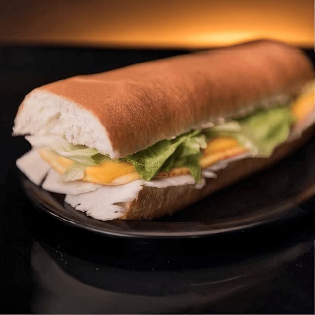 Turkey Torpedo Sandwich.