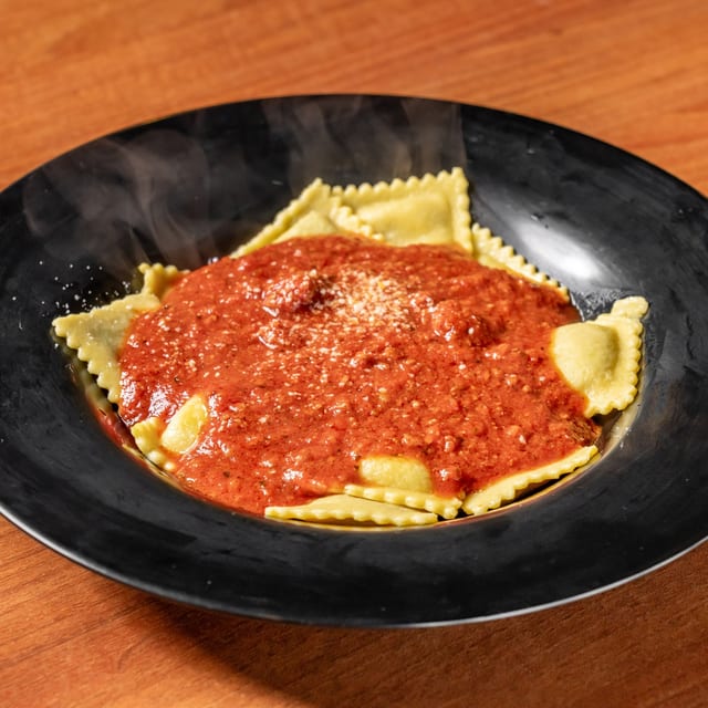 Ravioli Dinner.