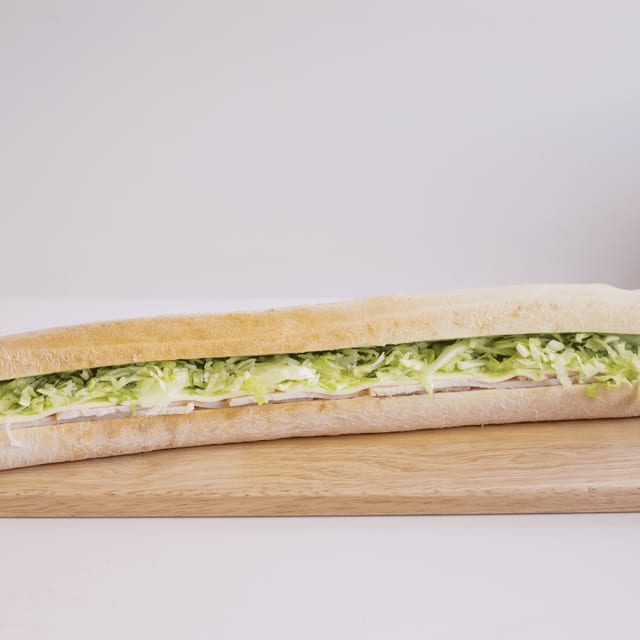 1/2 Turkey Torpedo Sandwich.