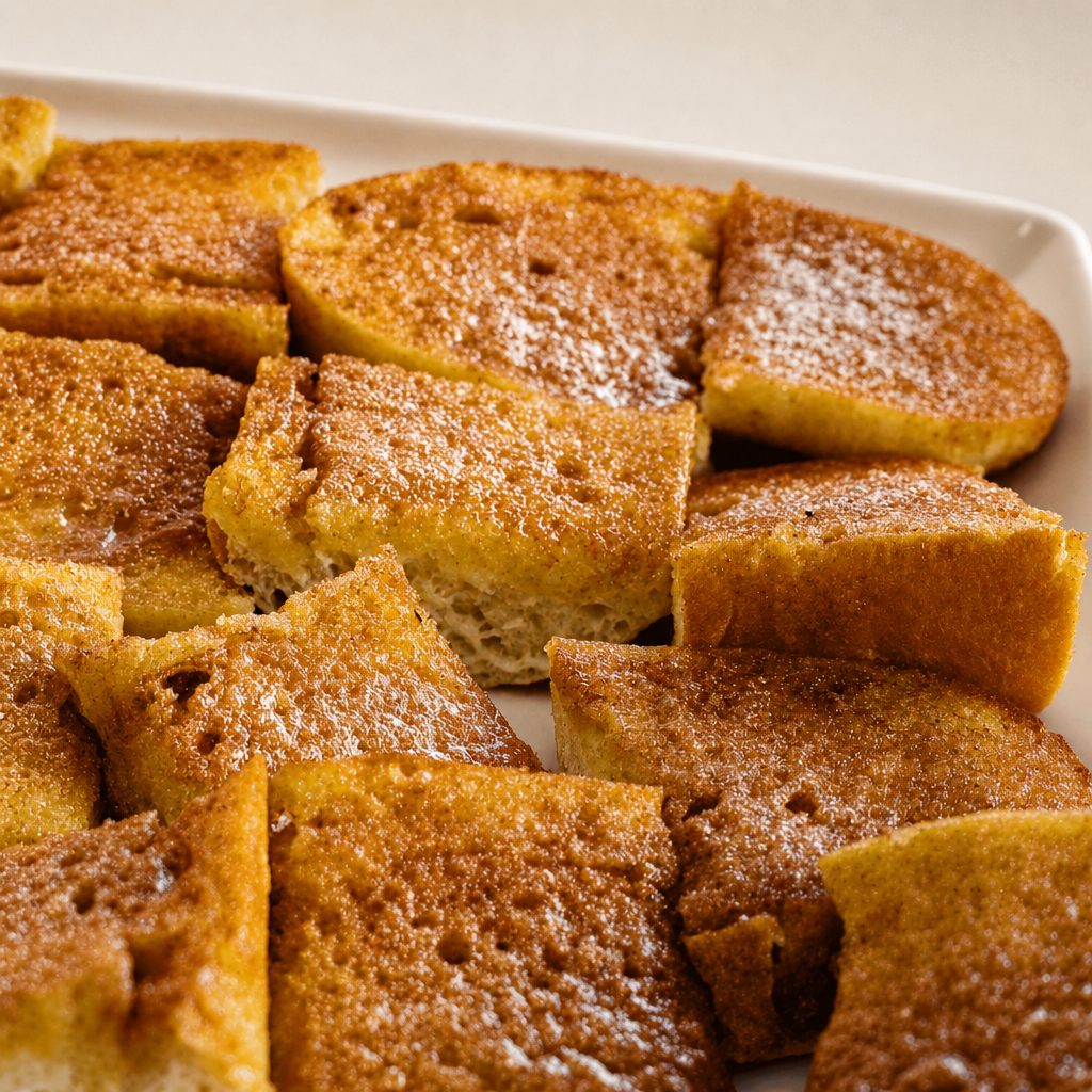 Half Cinnamon Bread.