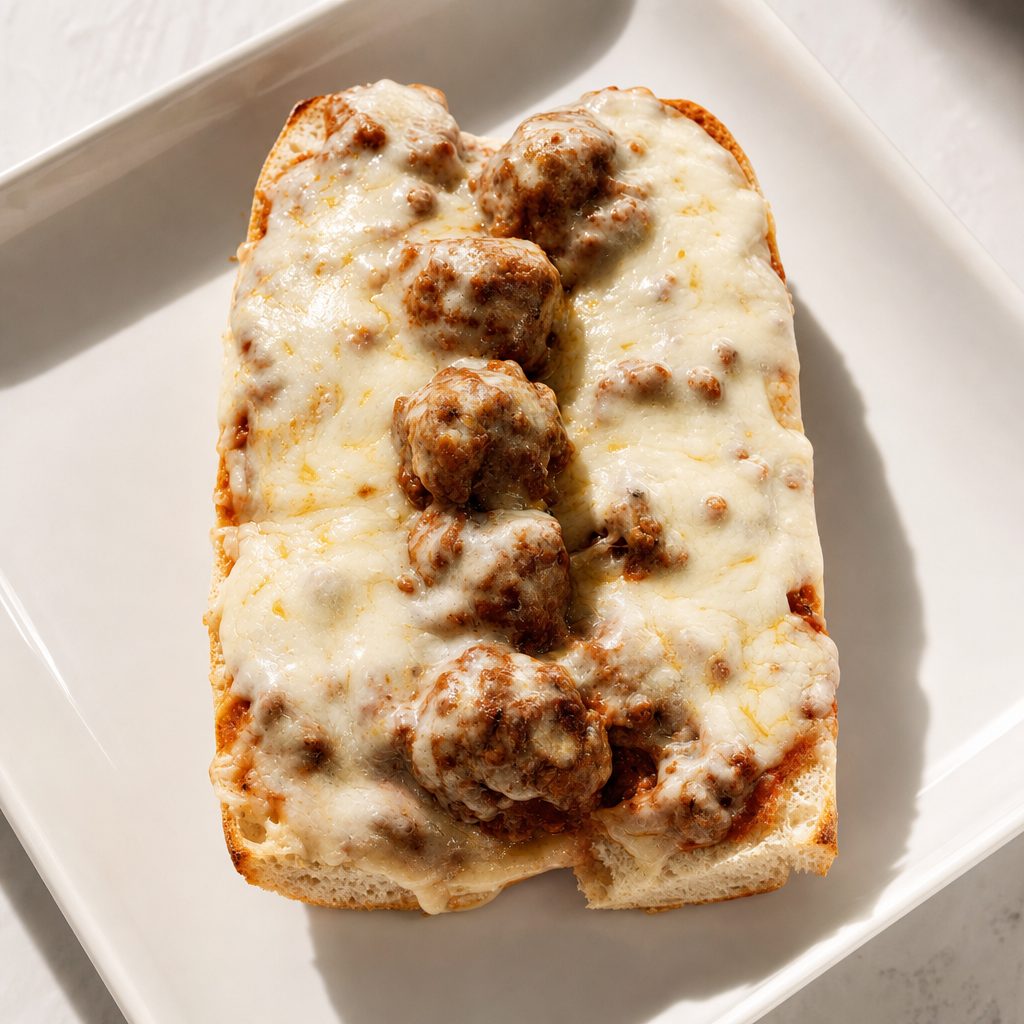 Italian Meatball Sandwich.