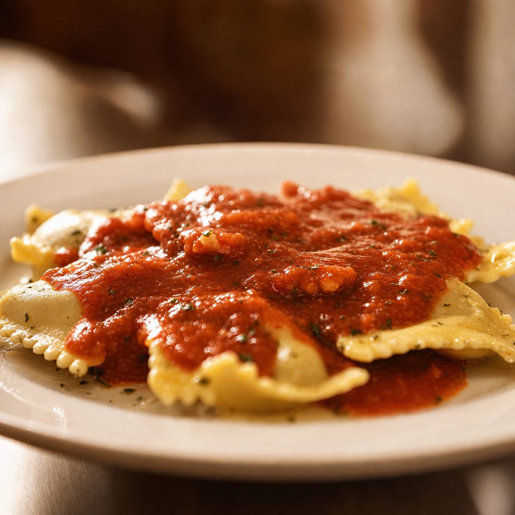 Ala Carte Ravioli.